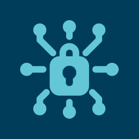 Cyber padlock icon