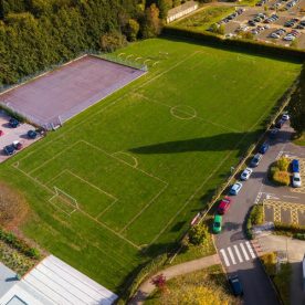 Usk football pitch