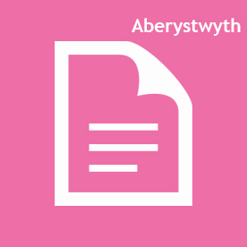Aberystwyth icon Pink