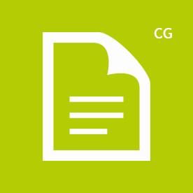CG icon green
