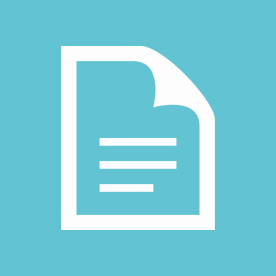 document icon on cyan background