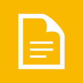 document icon on yellow background