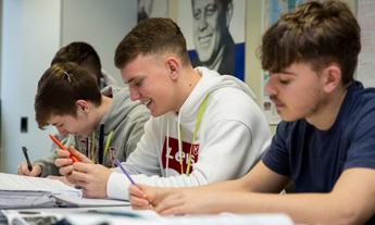 students in classroom