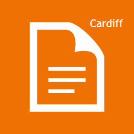 Cardiff icon orange