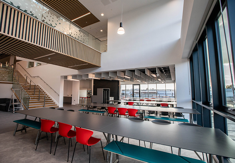 Torfaen Learning Zone canteen