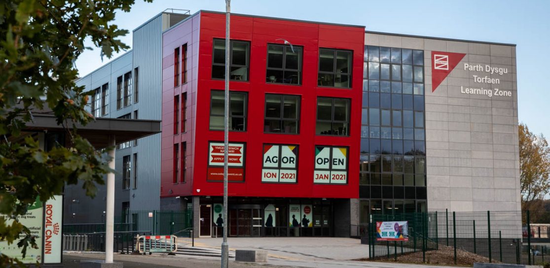 Torfaen Learning Zone building