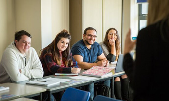 Learners in a classroom