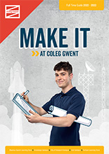 Coleg Gwent Full Time Guide Cover