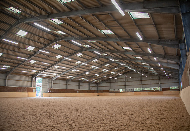 Indoor equine arena