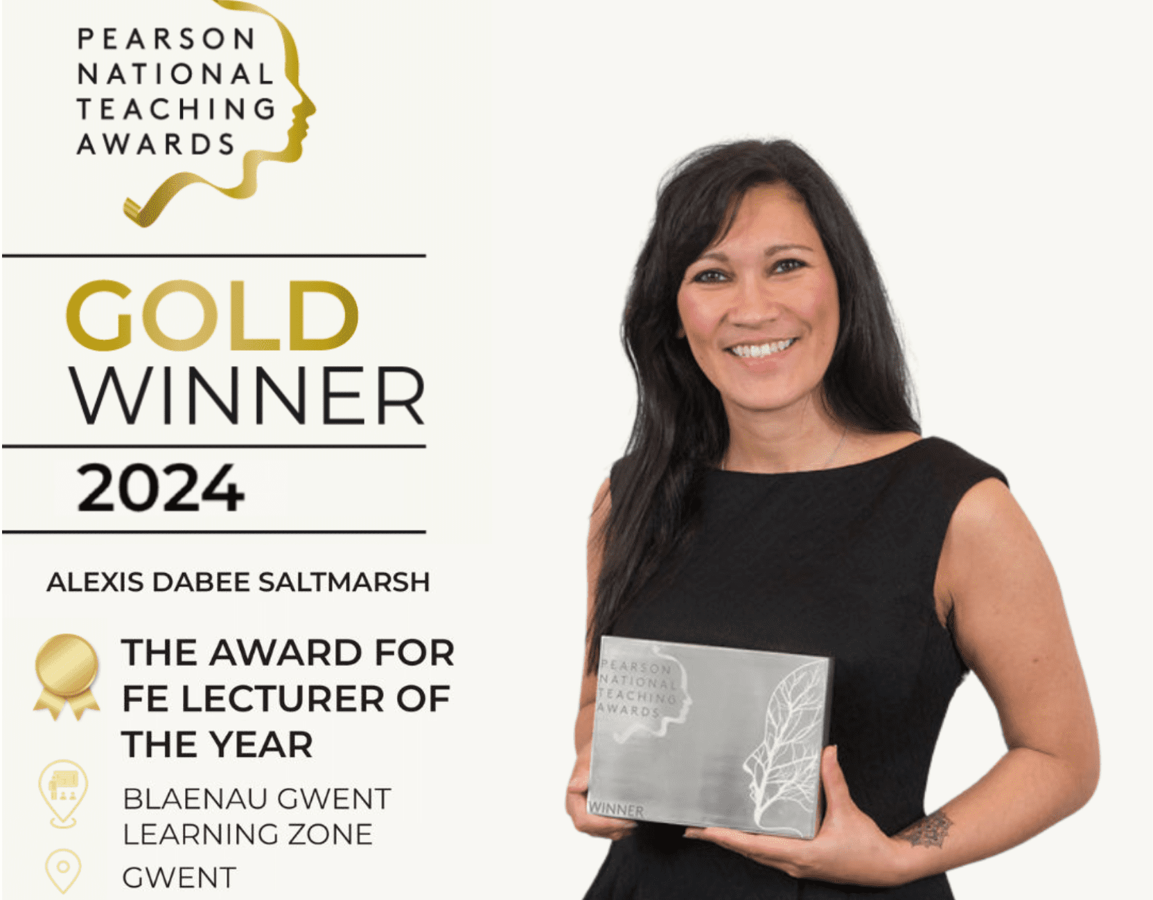 Tutor gold winner