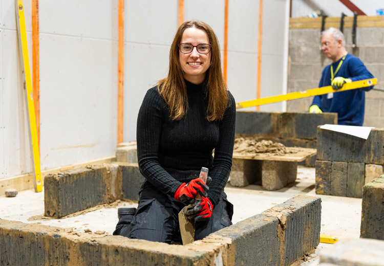 Brickwork student