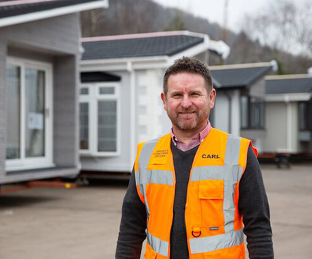 Training officer in hi vis