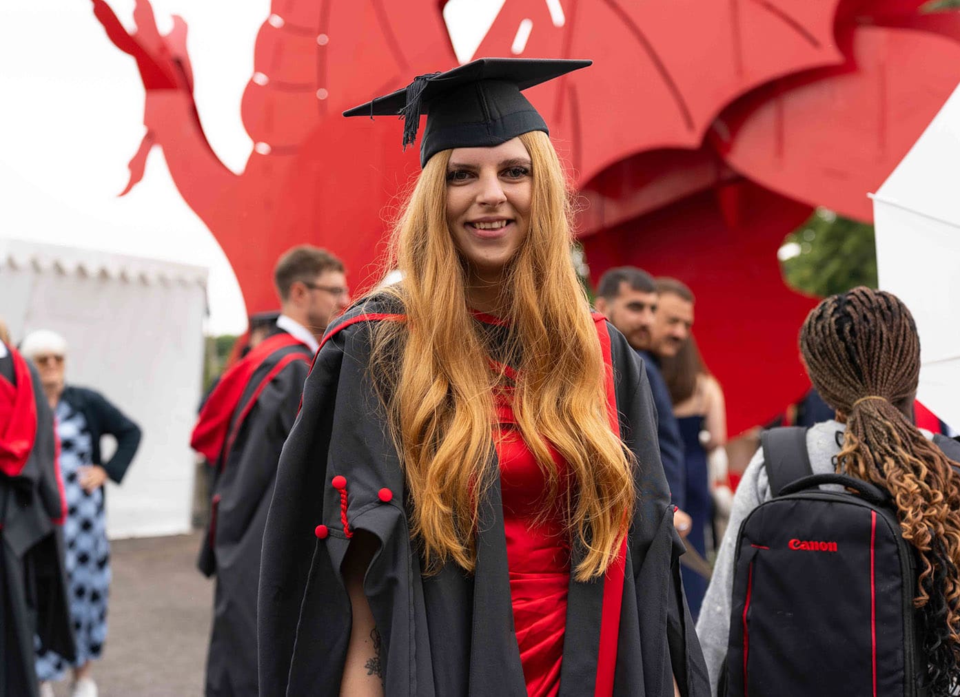 Student at graduation