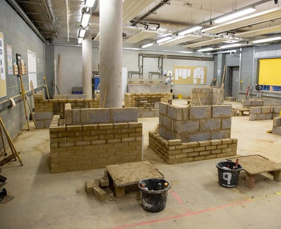 Construction centre at BGLZ