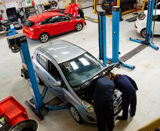 IMI motor vehicle centre at Crosskeys