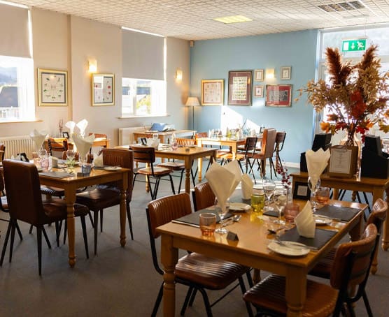 Morels restaurant dining area