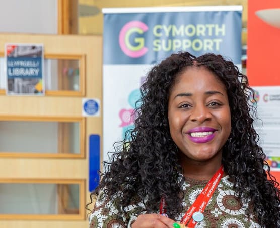 Support staff at Newport campus