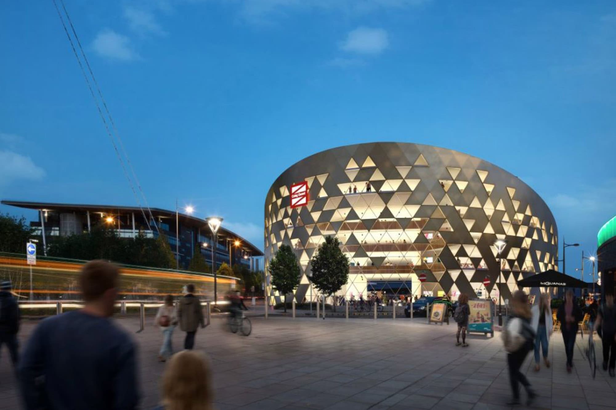 Architects impression of Newport Knowledge Quarter