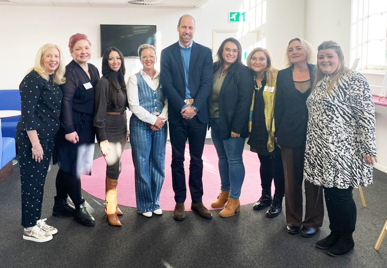 Women with prince William