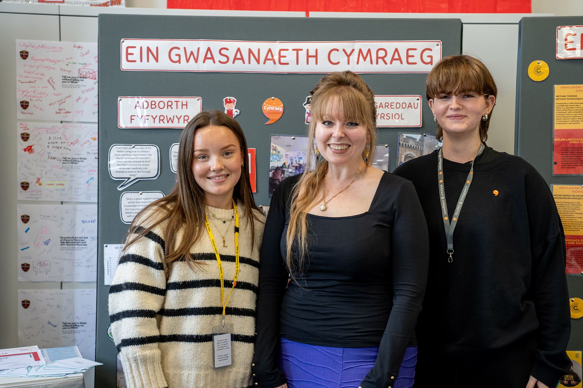 Welsh learners in the classroom